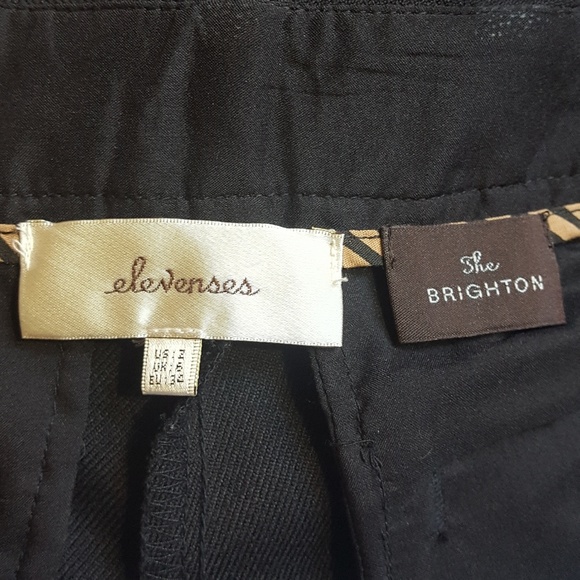 Anthropologie elevenses Brighton Flare Dress Pants - Picture 7 of 8